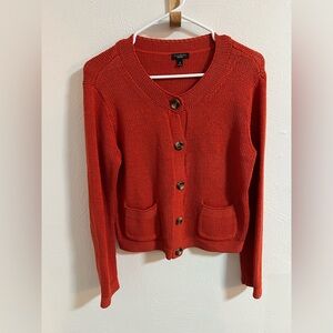 Talbots Women’s Red Sweater SMALL